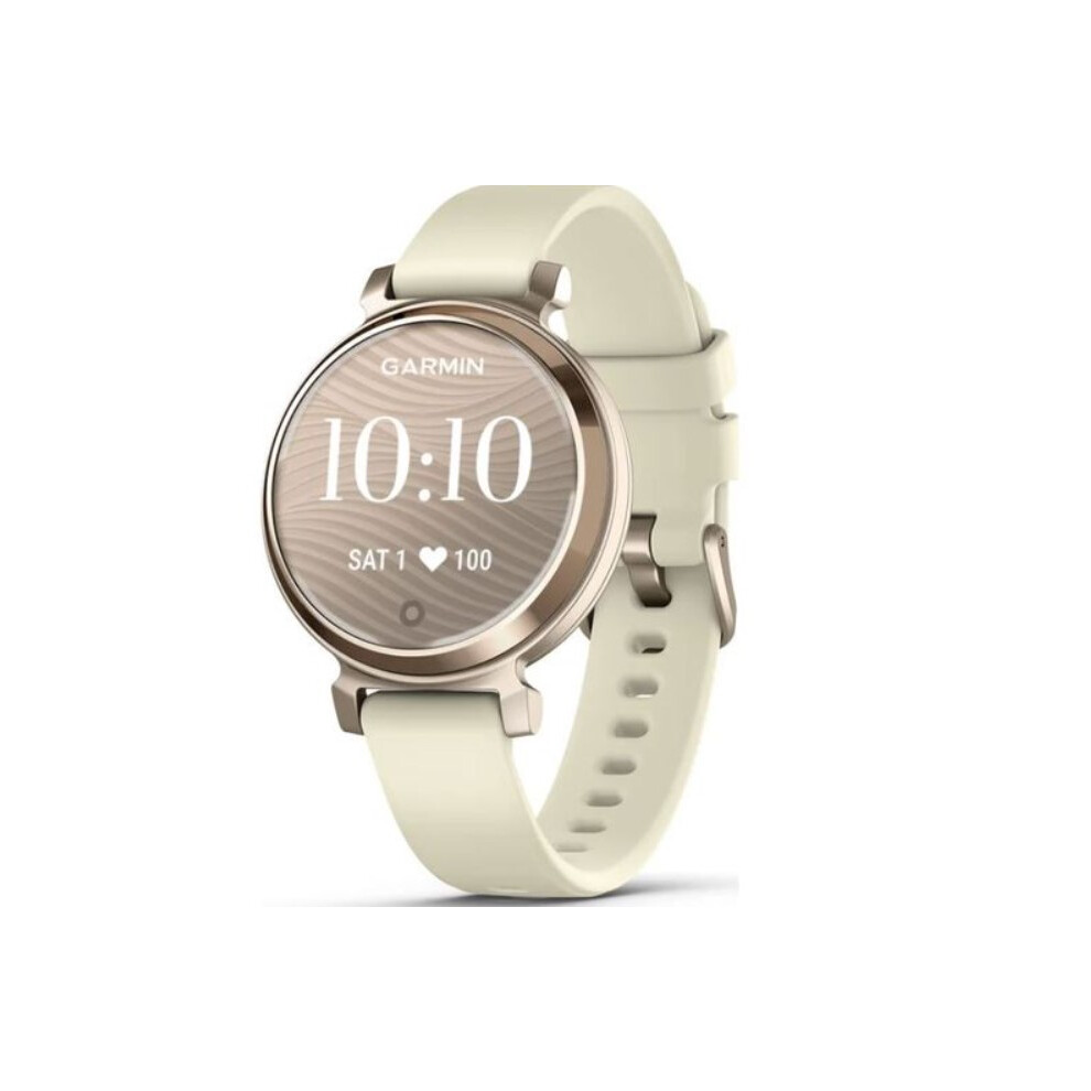 Garmin Lily 2 Multisport Smartwatch Bluetooth 35mm Cream Gold Fitness Tracker No - Image 3