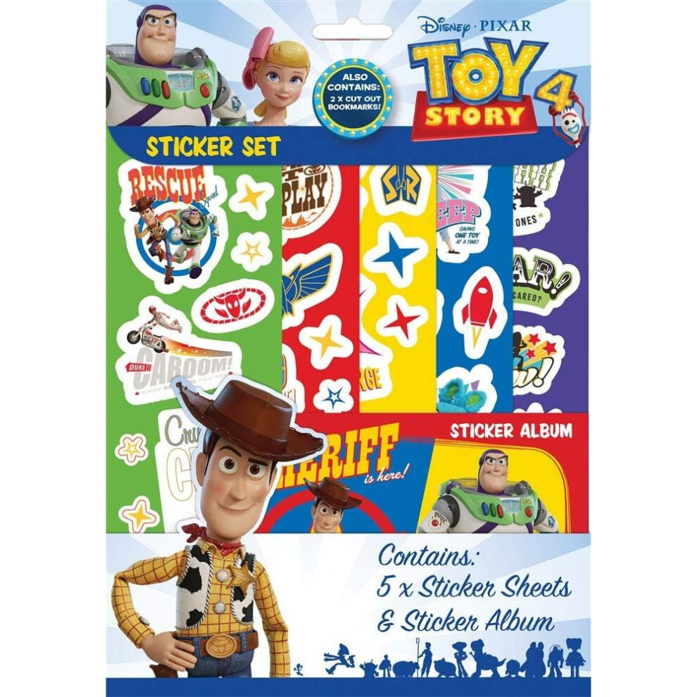 Toy Story 4 Stickers Set