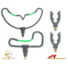 Hunter Pro Rod Rest Set. Adjustable V Rest, Feeder Rest &amp; 2 X Butt Rest. 4pc Set