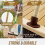 Outdoor Broom Head Handle 18" Garden Sweeping Stiff Hard Bristle 2pack 4