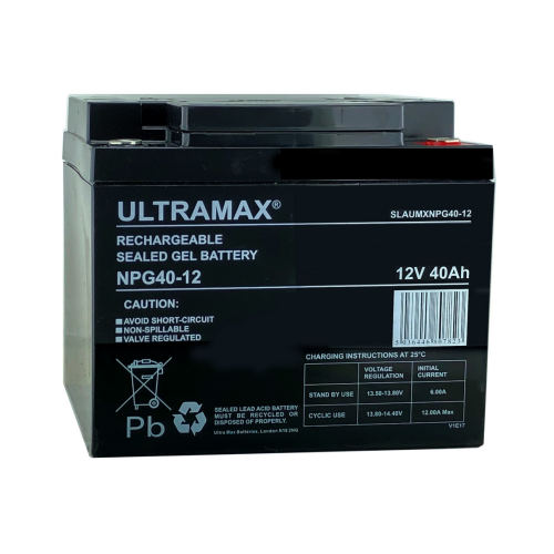 ULTRAMAX 12V 40AGEL Leisure & Mobility Battery