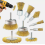 Wire Brush Set Drill Attachment 9pcs Small Heavy Duty Brass Metal Rust 1