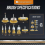 Wire Brush Set Drill Attachment 9pcs Small Heavy Duty Brass Metal Rust 5