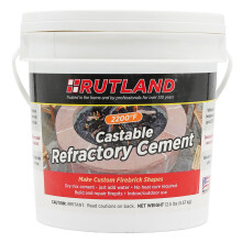 Rutland Castable Refractory Cement - 12.5 lb Tub (#600)