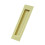 Deltana FP7178U3 7 x 1.87 x 0.37 in. Rectangular Flush Pull, Bright Brass - Solid Brass 1