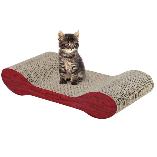Cardboard Corrugated Cat Scratcher Pad Sofa Bed 2