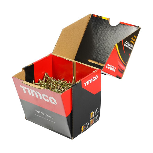 TIMco TIMCO Velocity Premium Multi-Use Countersunk Gold Woodscrews,All Sizes, 1000pcs