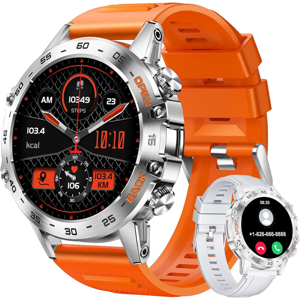Chronus Chronus Smartwatch, Bluetooth Calling, 1.39" Hd, Fitness Tracker - Silver 6976919913455