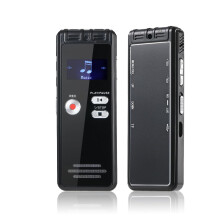 Gravador Digital Ativado Por Voz com Reprodução Gravador de Áudio Hd 3072Kbps Gravador com 4800 Horas Dispositivo de Gravação para