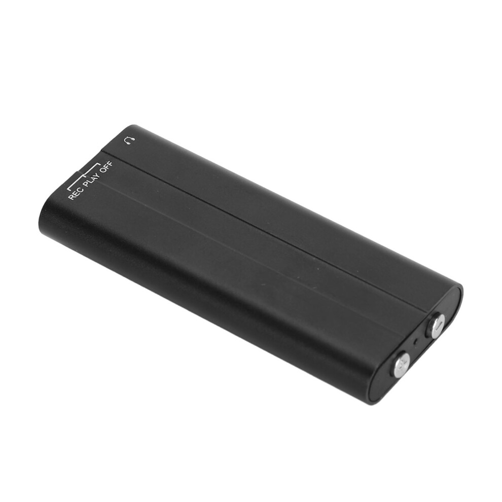 Chronus CHRONUS Voice Activated Recorder, HD Noise Cancellation, 32GB - Black-image-OPC-PF8SSXJ-NEW