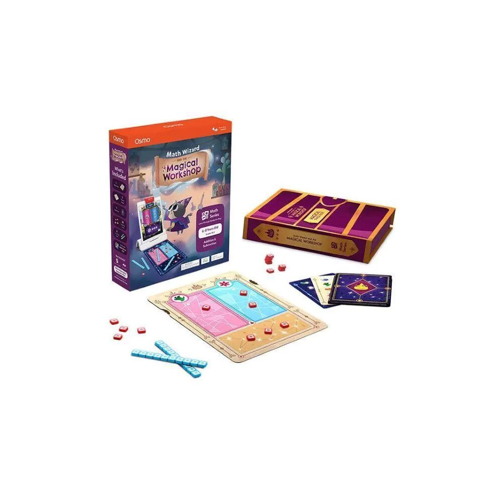 Osmo Math Series Wizard And The Magical Workshop For iPad And Fire Tablet