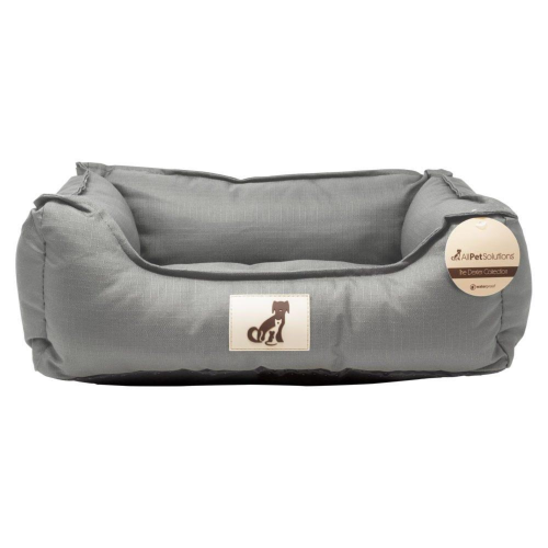 AllPetSolutions Dexter Waterproof Dog Bed  Grey - Size M 75x58x19cm 2