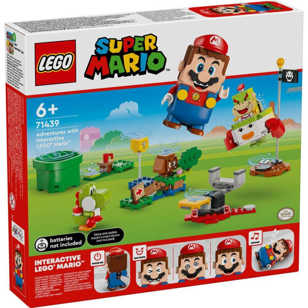 LEGO Super Mario Adventures With Interactive LEGO Mario 71439