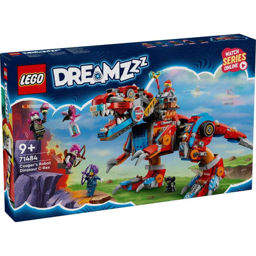 LEGO DREAMZzz Cooper's Robot Dinosaur C-Rex Toy 71484