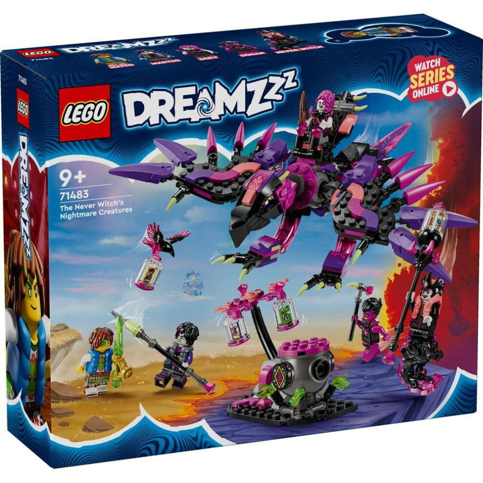 LEGO DREAMZzz The Never Witch's Nightmare Creatures 71483