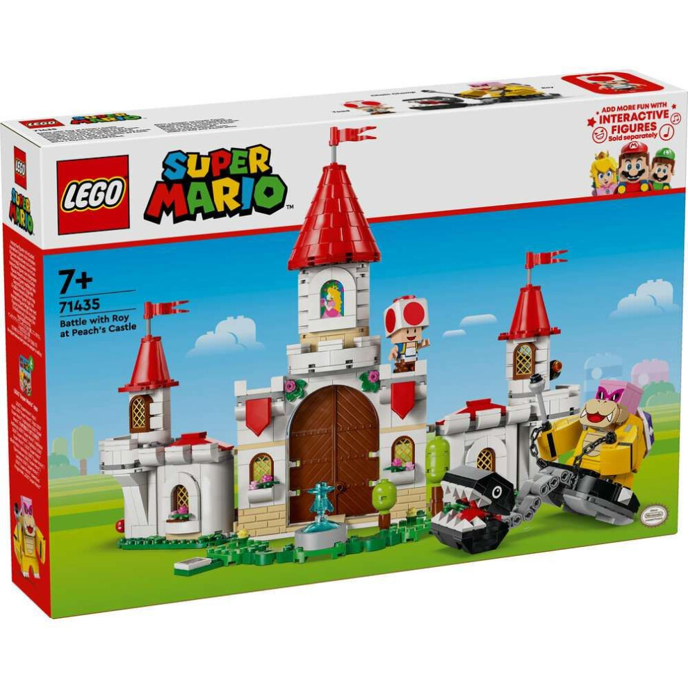 LEGO Super Mario Battle With Roy At Peach's Castle 71435