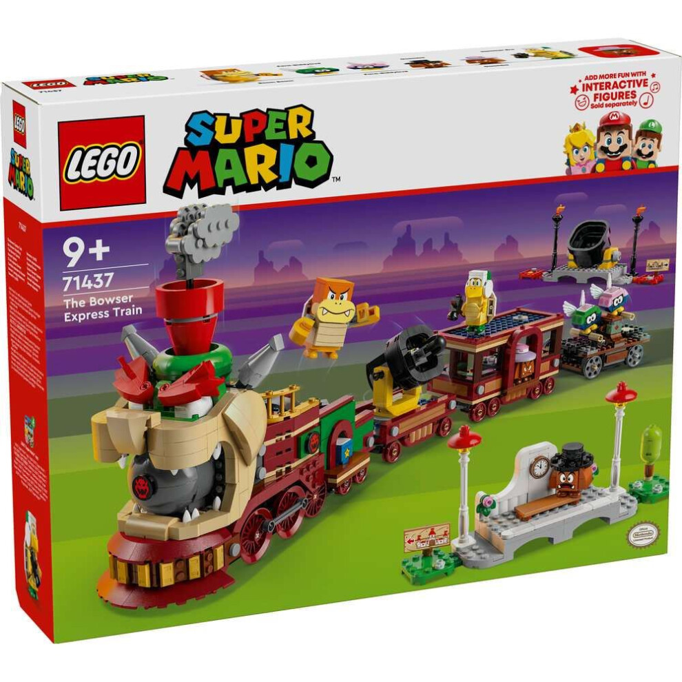 LEGO Super Mario The Bowser Express Train Playset 71437