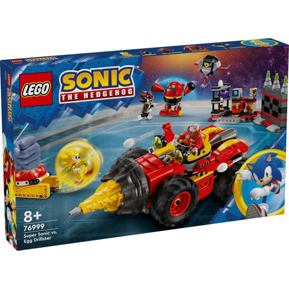 LEGO Sonic The Hedgehog Super Sonic vs. Egg Drillster 76999