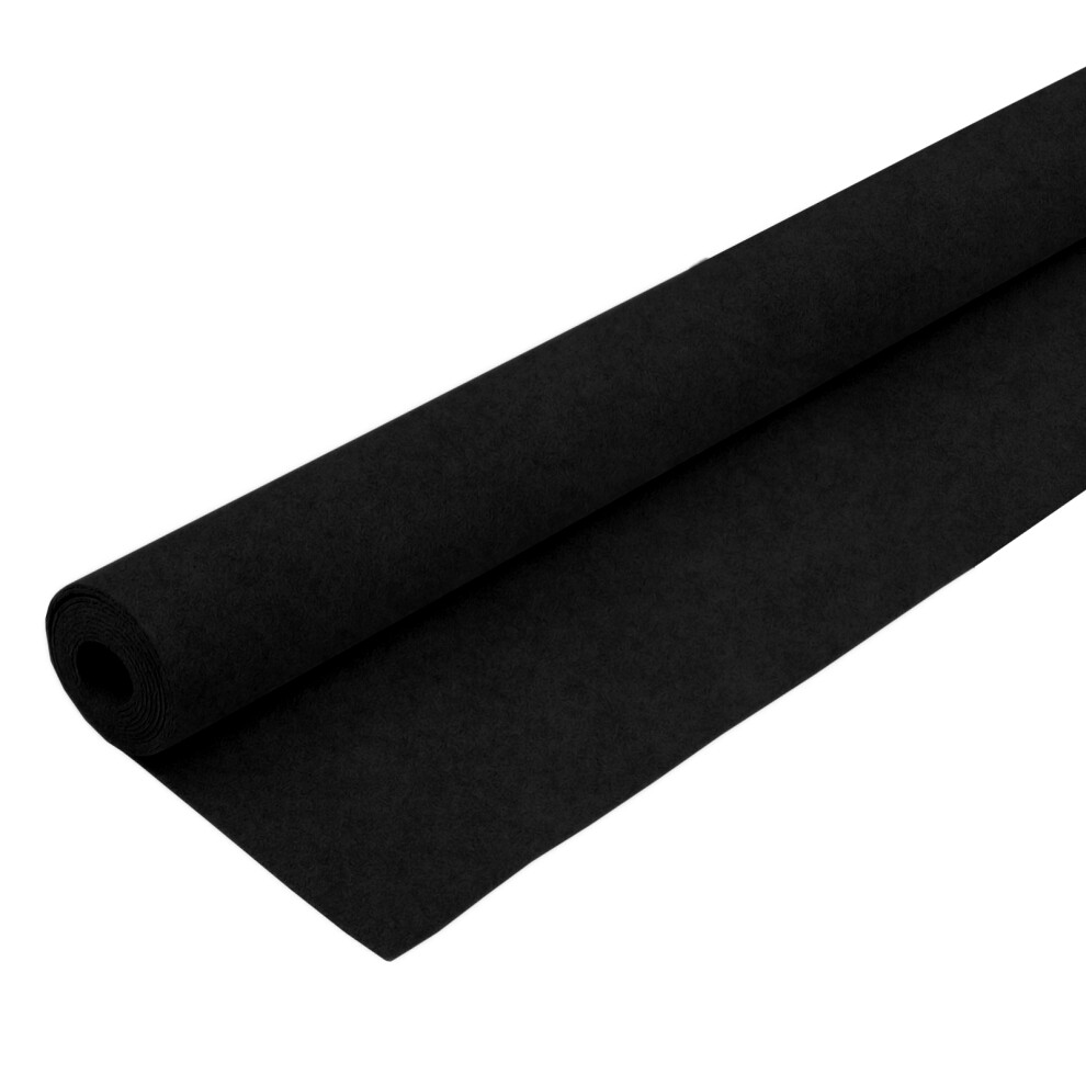 (Black) Camper Van Lining Carpet 4 Way Stretch Black 5055986159698