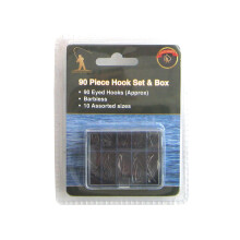 Roddarch 90 Assorted Fishing Hooks Set Hook Selection Kit