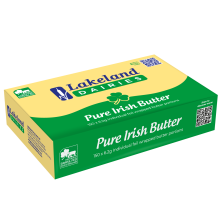 Lakeland Irish Salted Butter 1 x 150 Individual Foil Wrapped Portions