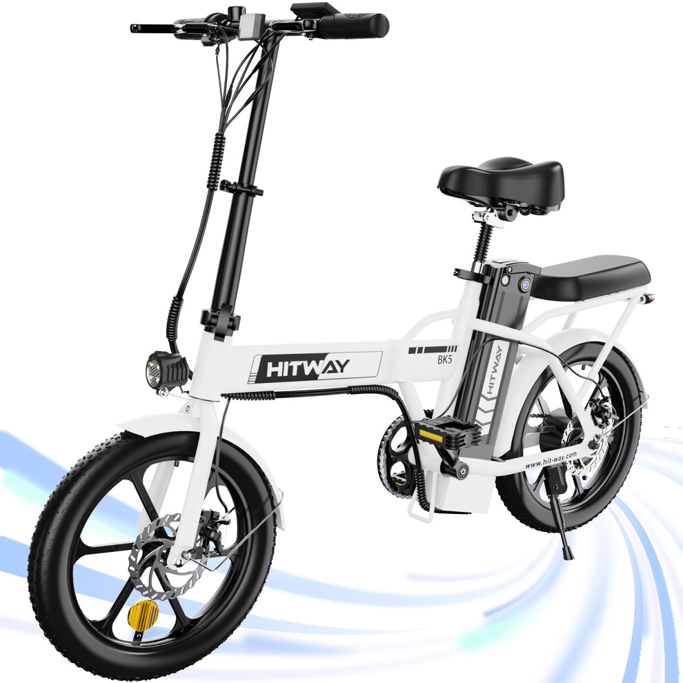 HITWAY Electric Bike EBike Foldable 8.4Ah Battery, 250W, 35-70Km Range