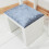 7seas® Manhattan White Glass Stool 6