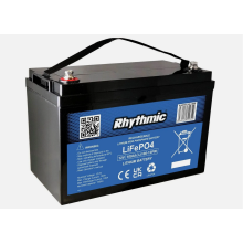 RHYTHMIC LEISURE BATTERY 12V 100Ah LITHIUM CARAVAN BATTERIES