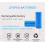 RHYTHMIC LEISURE BATTERY 12V 100Ah LITHIUM CARAVAN BATTERIES 3