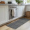 (60cm x 200cm) Non Slip Striped Needlefelt Kitchen Runner Mat 1