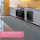 (60cm x 200cm) Non Slip Striped Needlefelt Kitchen Runner Mat 4