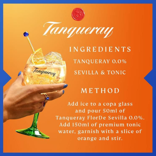 Tanqueray Flor de Sevilla Alcohol Free 0.0% 70cl 2