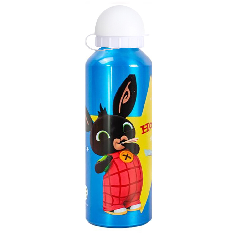 Bing Bunny Aluminium Bottle Water Drinks Children Back to School Blue