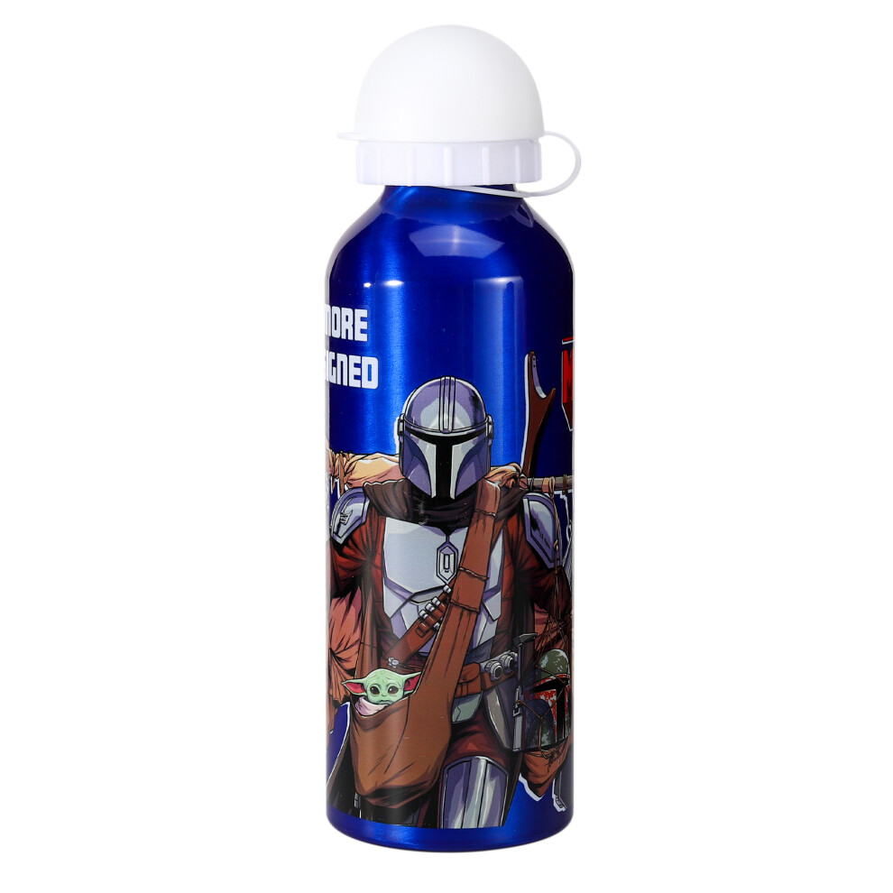 Star Wars The Mandalorian Aluminium Bottle Water Drinks Children