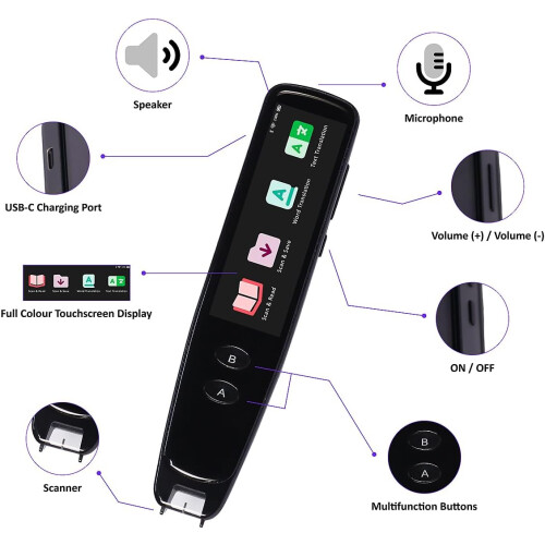 World Scanner Go Voice & Text Translation Device 60+ languages 2