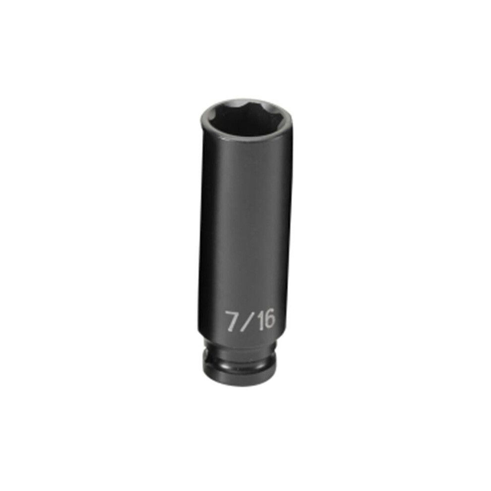 Grey Pneumatic Gre914ds 0.25 In. Surface Drive X 0.43 In. Deep Socket 729440490140