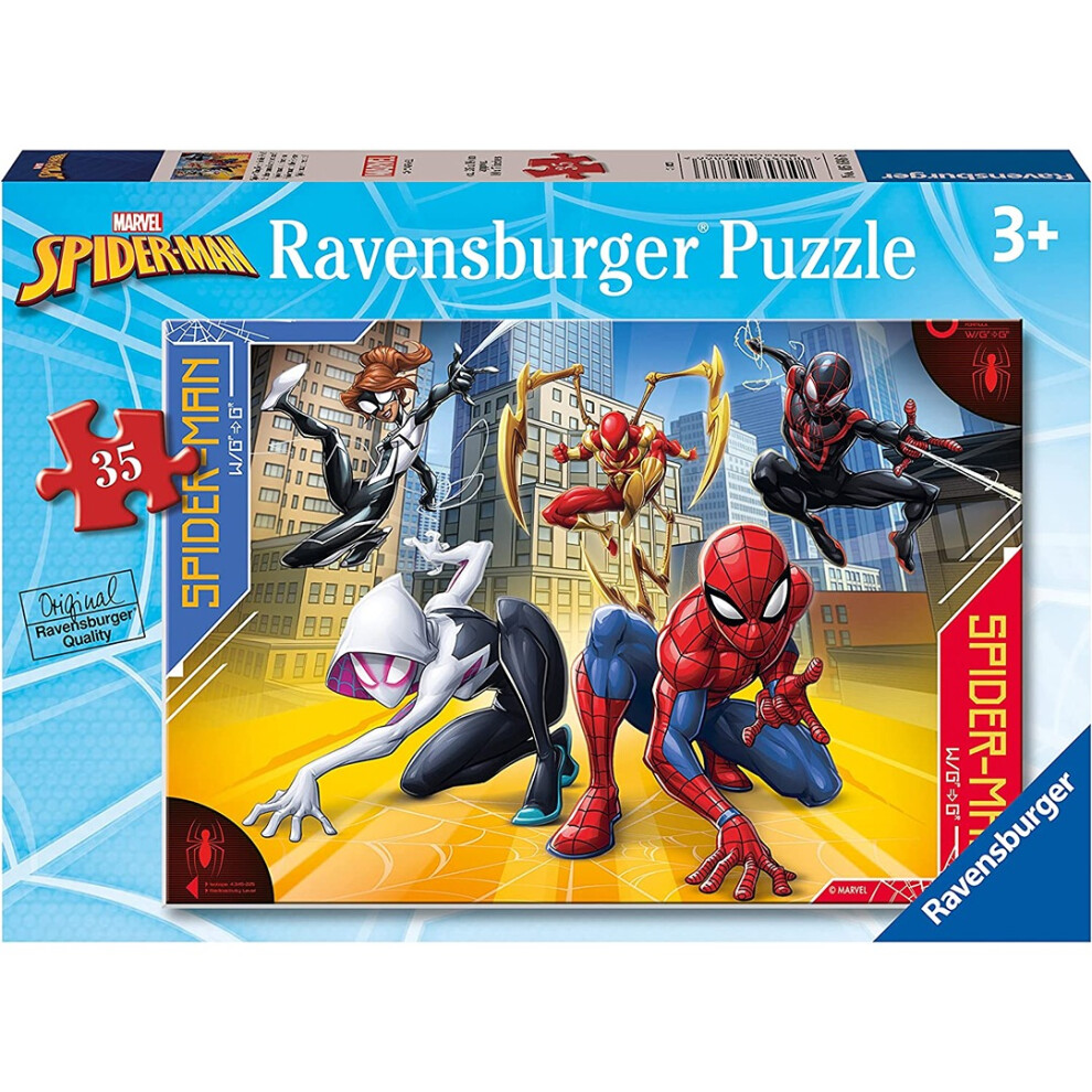 Ravensburger Spiderman 35 Piece Jigsaw Puzzle