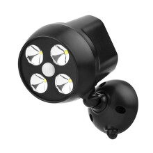 Outdoor LED Wall Light Battery Powered Wireless Motion Sensor Light