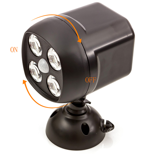Outdoor LED Wall Light Battery Powered Wireless Motion Sensor Light 1