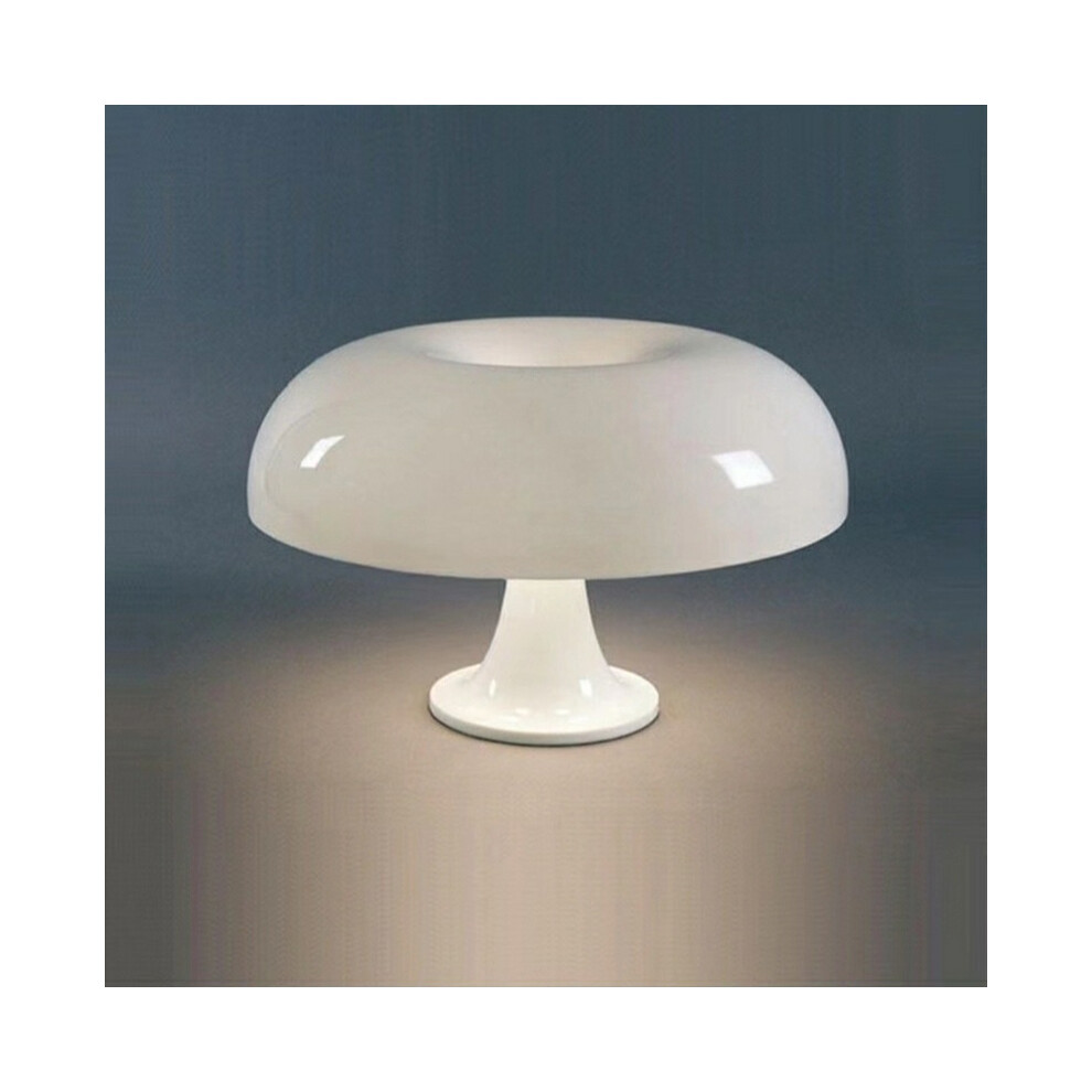 (White) Mushroom Table Lamp Dimming Atmosphere Lamp Bedside Lamp Acrylic Table Lamps for Room Decor Lamp Modern Bauhaus Design Desk Lamp