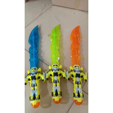 (Wasp Warrior Knife, 1PCS) 8 Style Super Hero Sword Sound Toy With Led Lights Boys Girls Birthday Gift