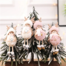 (4Pcs) Angel Dolls Christmas Tree Decorations Girls Gift