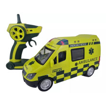 Ambulance FIRST AID RC Car 2.4GHz with Siren Sound & Light – Emergency Rescue Ambulance, 2WD, Opening Doors, 5719