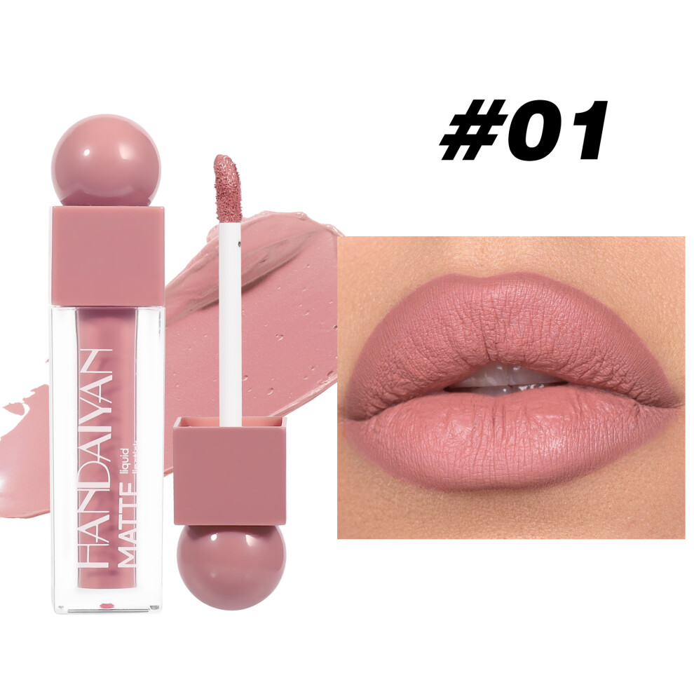 Not,Specified (01#) Matte Lipstick Long Lasting Waterproof Lip Gloss