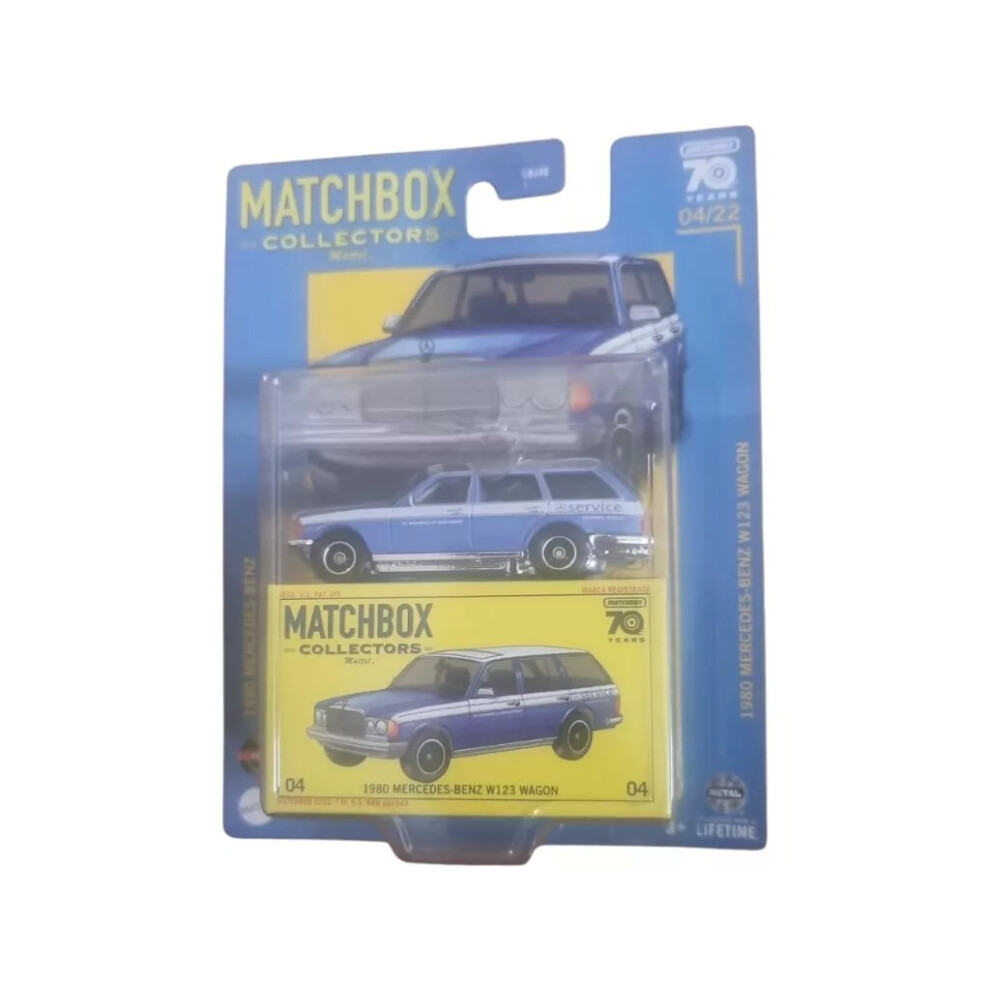 (1980 Mercedes-Benz W123 Wagon) Matchbox Collectors Die-cast 1:64 Collectors Cars