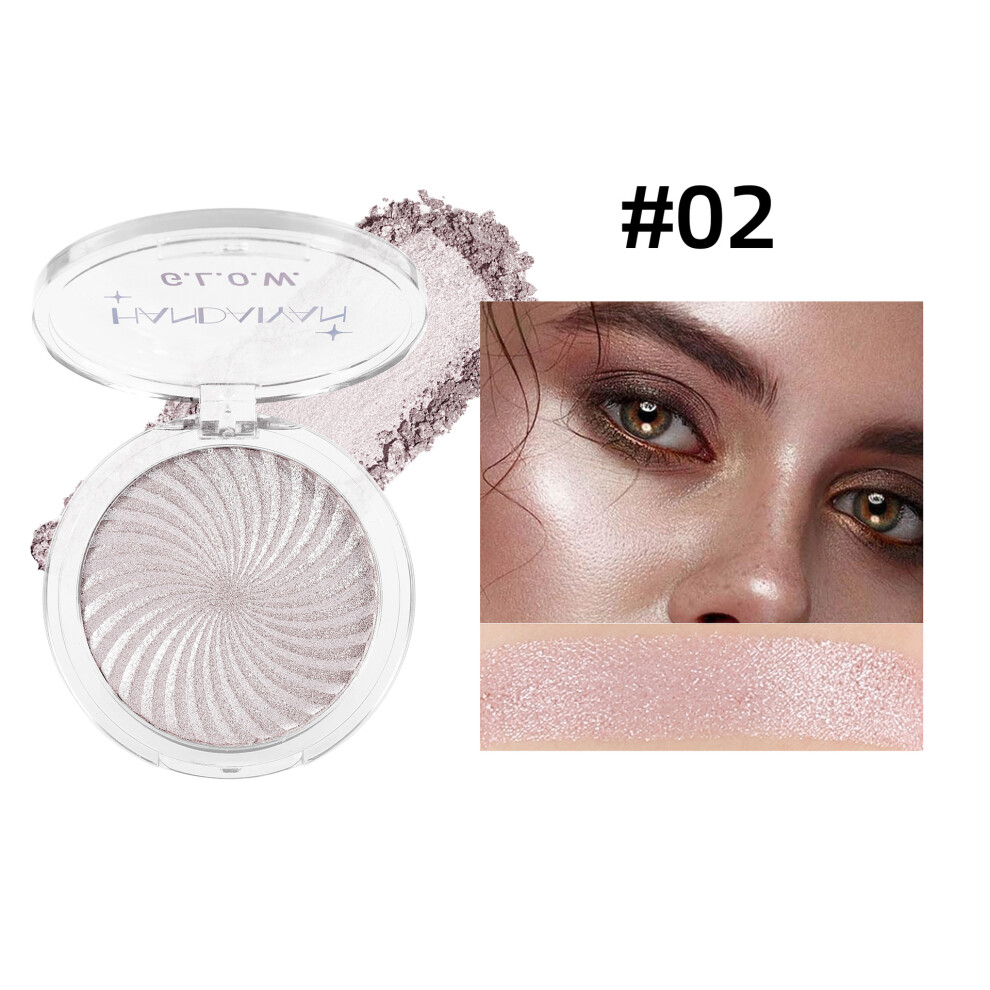 (02#) Waterproof Highlight Palette Glitter Pearlescent