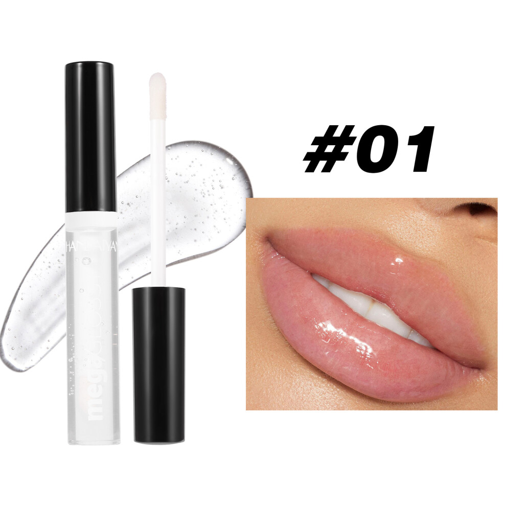 Not,Specified (#01) Glitter Non-Sticky Lip Gloss With Hyaluronic Acid