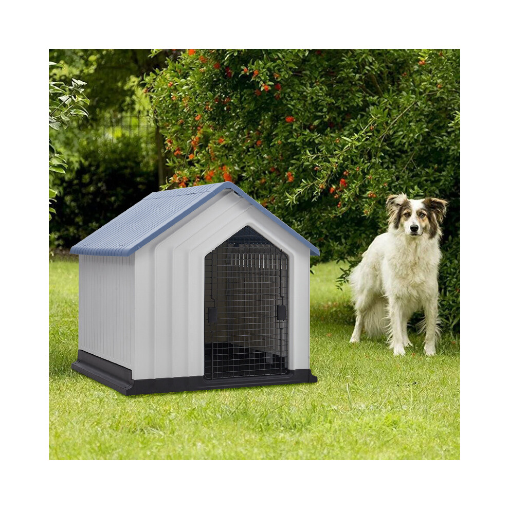 Waterproof Outdoor Indoor Plastic Pet Puppy Dog House Shelter Kennel