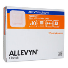 Allevyn Adhesive 10cm x 10cm Box of 10 - REF: 66000599