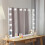 (80cm x 60cm) Light Up Hollywood Mirror LED Vanity Bluetooth 13